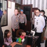 Foto : Kapolda Sumsel Irjen Pol.A.Rachmad Wibowo SIK cek ruang sapras Cyber(ist)
