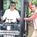 PJ. Bupati Banyuasin Mencoba Alat Amphibious